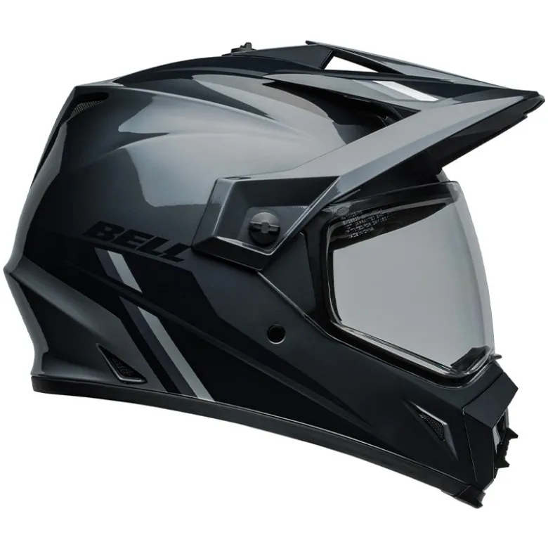 Casco Touring Bell Mx-9 Adventure 2024 Alpine Grigio Argento