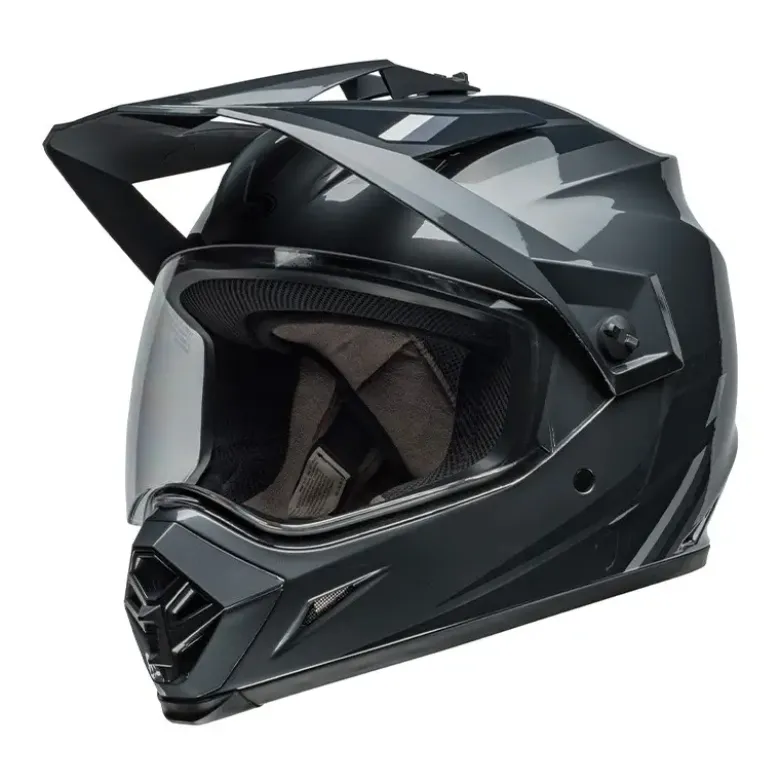 Casco Touring Bell Mx-9 Adventure 2024 Alpine Grigio Argento