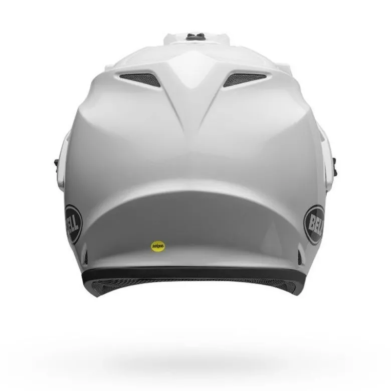 Casco Touring Bell Mx-9 Adventure Bianco Lucido