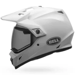 Casco Touring Bell Mx-9 Adventure Bianco Lucido