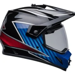 Casco Touring Bell MX-9 Adventure Mips Dalton Nero Blu Lucido 2022