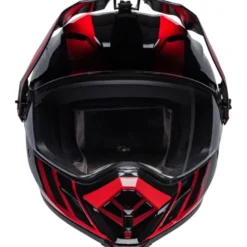 Casco Touring Bell MX-9 Adventure Mips Dash Rosso Nero Lucido
