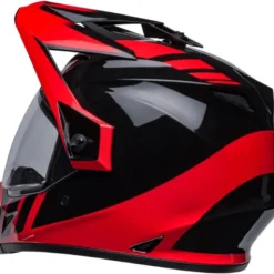 Casco Touring Bell MX-9 Adventure Mips Dash Rosso Nero Lucido