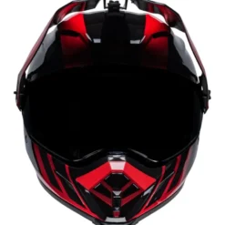 Casco Touring Bell MX-9 Adventure Mips Dash Rosso Nero Lucido