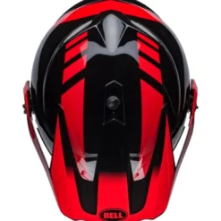 Casco Touring Bell MX-9 Adventure Mips Dash Rosso Nero Lucido