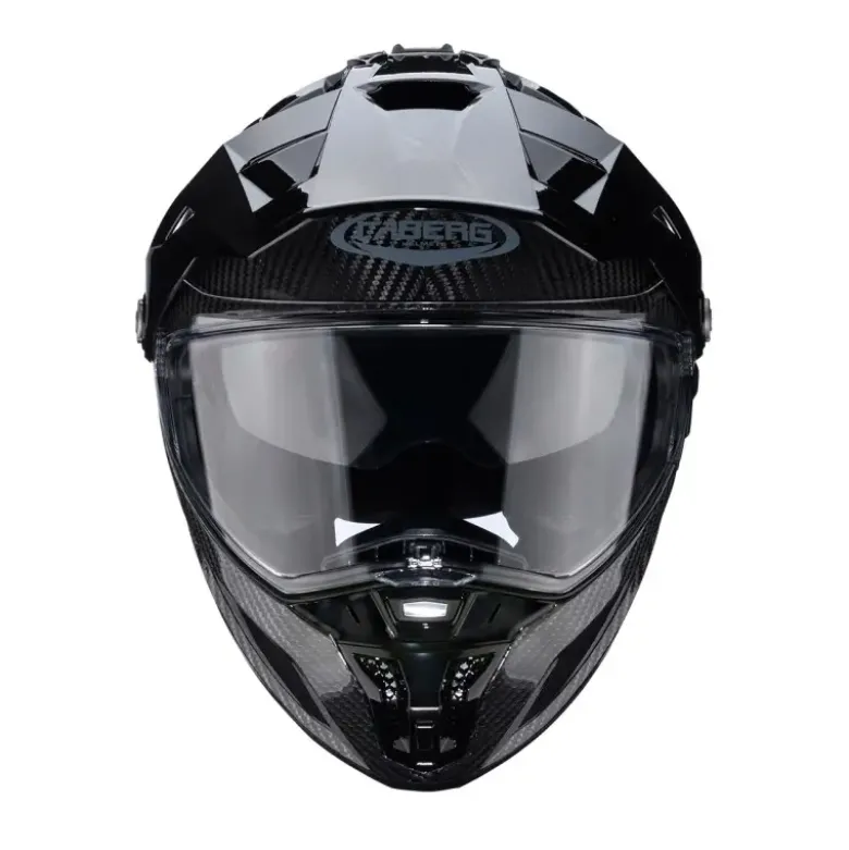 Casco Touring Caberg Tanami Carbon Nero Lucido
