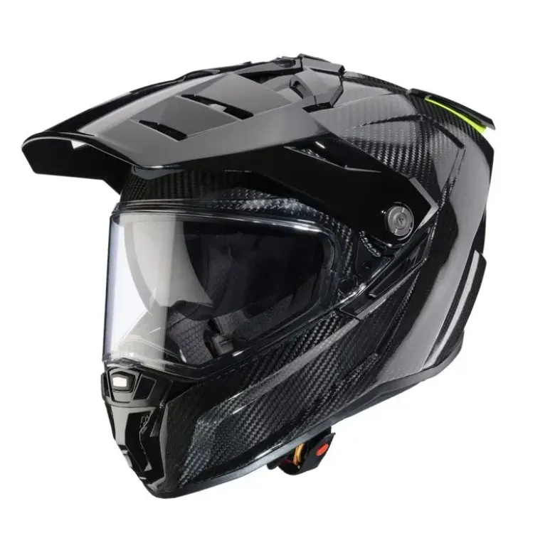 Casco Touring Caberg Tanami Carbon Nero Lucido