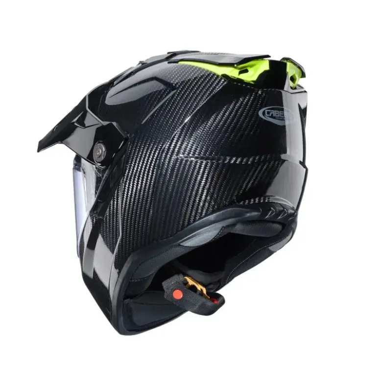 Casco Touring Caberg Tanami Carbon Nero Lucido