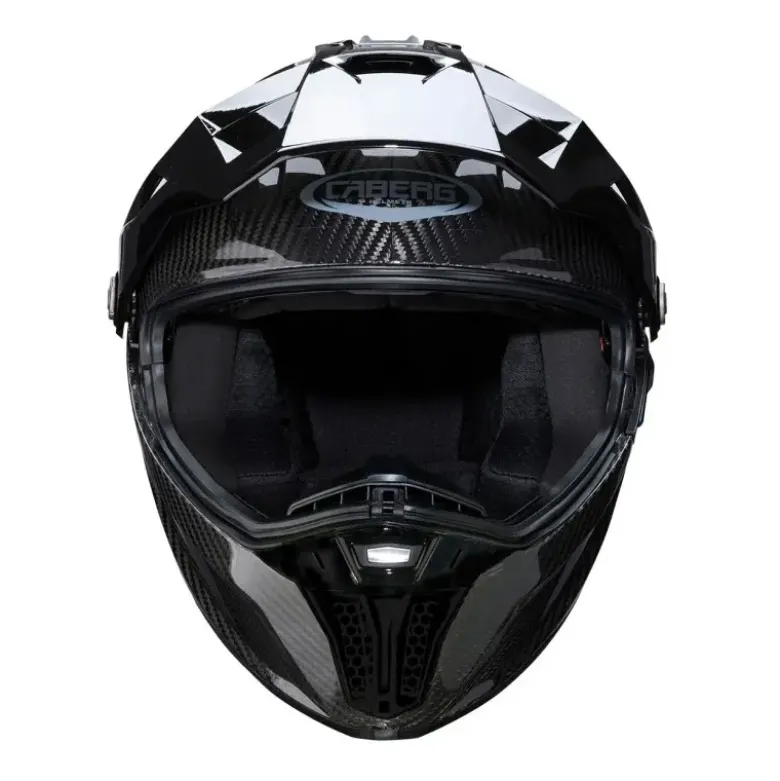 Casco Touring Caberg Tanami Carbon Nero Lucido