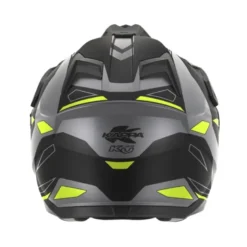 Casco Touring Kappa KV33 Enduro Wizard Grigio Opaco Nero Giallo