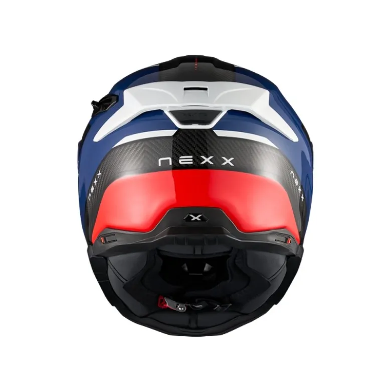 Casco Touring Nexx X.TR Rush Blu Rosso