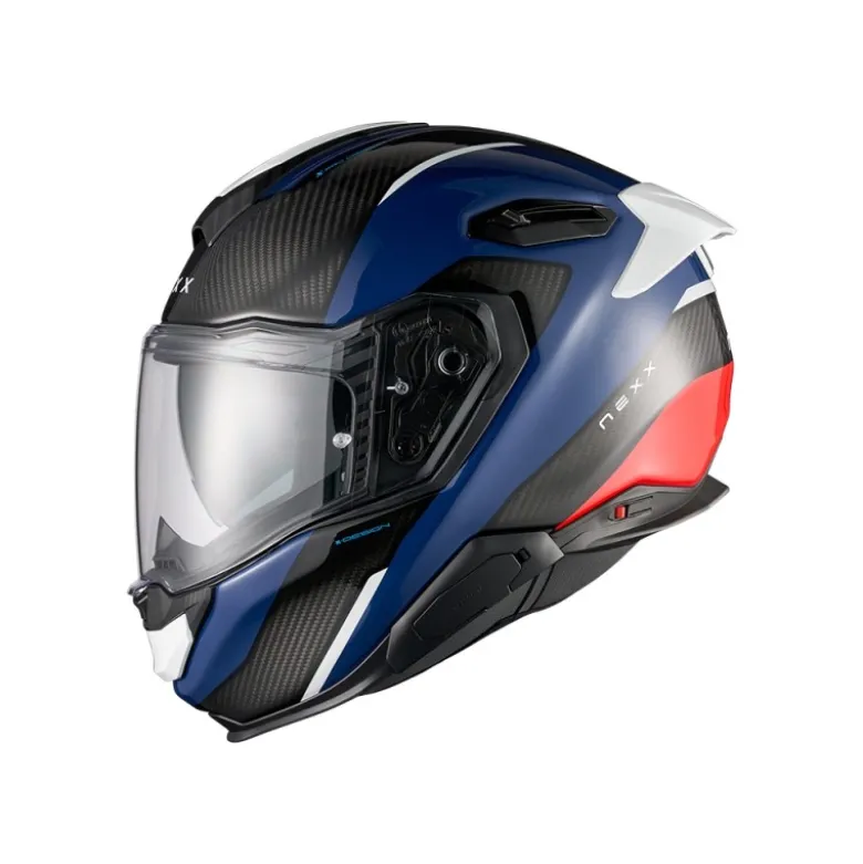 Casco Touring Nexx X.TR Rush Blu Rosso