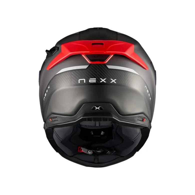 Casco Touring Nexx X.TR Rush Nero Rosso Opaco