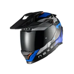 Casco Touring Nexx Y.Travl Primal Blu Neon Mt