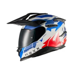 Casco Touring Nexx Y.Travl Primal Blu Rosso