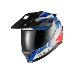 Casco Touring Nexx Y.Travl Primal Blu Rosso
