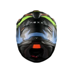 Casco Touring Nexx Y.Travl Primal Neon Nero Opaco