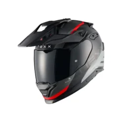 Casco Touring Nexx Y.Travl Quest Nero Rosso Opaco