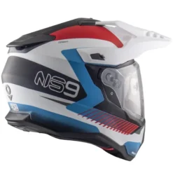 Casco Touring Nos NS-9 Mirage White Matt