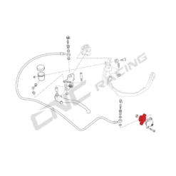 Cnc Racing Afa02B Base Attuatore Frizione Ducati