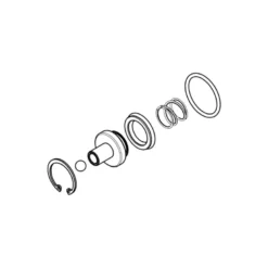Cnc Racing Afk31N Attuatore Frizione Ø 28.5 Mm Ktm Olio Dot Kit Revisione