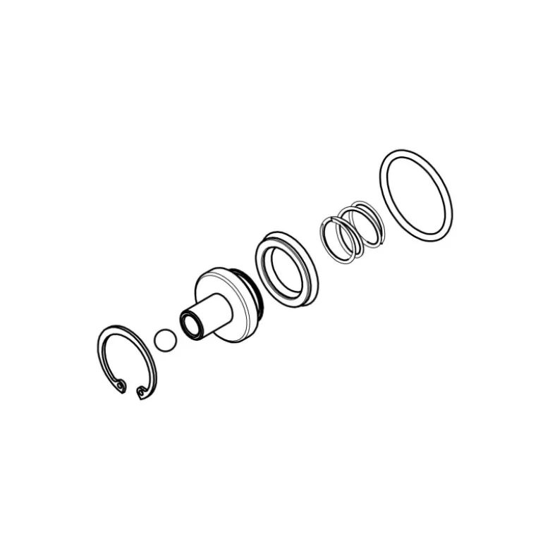 Cnc Racing Afk31N Attuatore Frizione Ø 28.5 Mm Ktm Olio Dot Kit Revisione