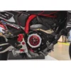 Cnc Racing CA510SG Carter trasparente per frizioni ad olio Ducati BICOLOR Argento/Oro