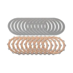 Cnc Racing Cd001N Kit Dischi Completo Ricambio Master Tech 12 Denti Sinterizzati