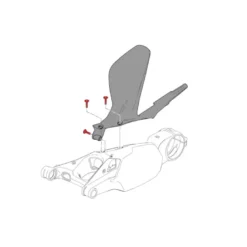 Cnc Racing Kv329B Kit Viti Paracalore Silenziatori Scarico