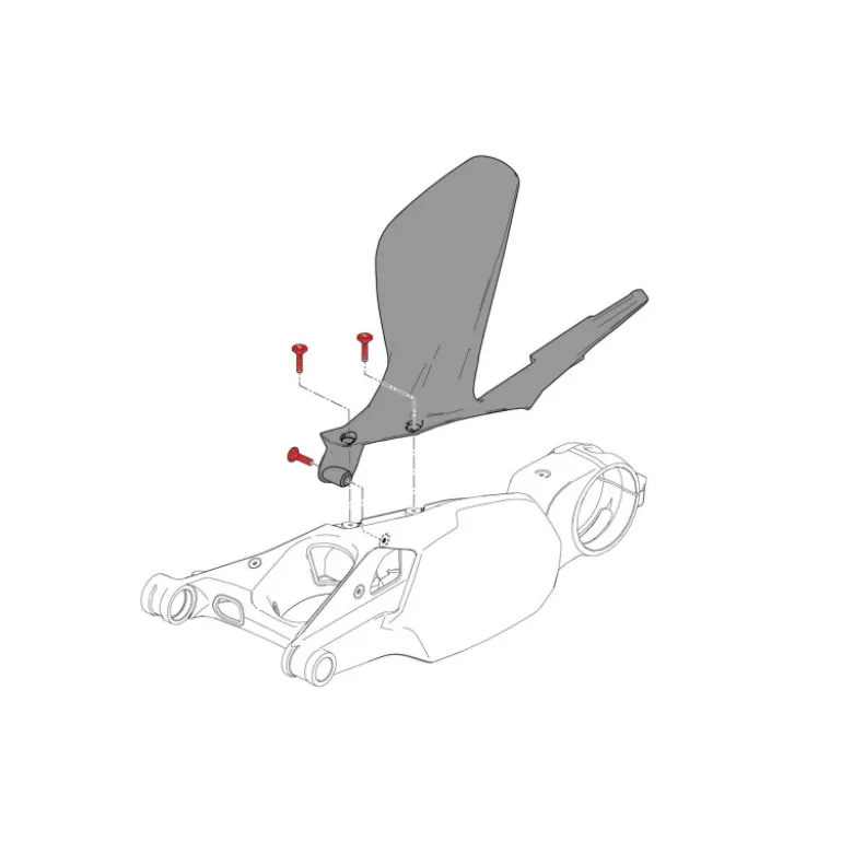 Cnc Racing Kv329B Kit Viti Paracalore Silenziatori Scarico