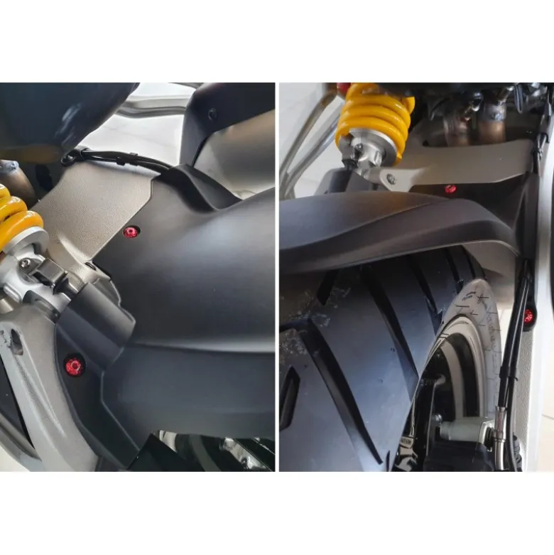 Cnc Racing Kv329G Kit Viti Paracalore Silenziatori Scarico