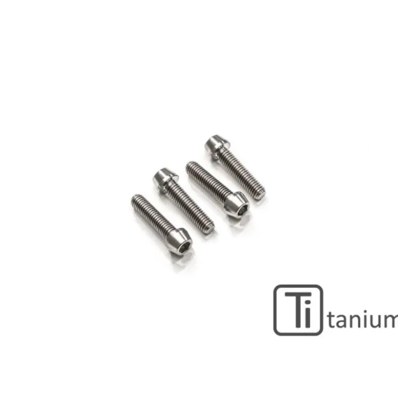 Cnc Racing Kv395X Kit Viti Serraggio Piede Forcella M8X30 (4 Pz) Titanio
