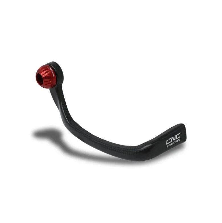 Cnc Racing Pl150Kr BrakeGuard Carbon Race Protezione Leva Freno Anteriore Carbonio Lucido