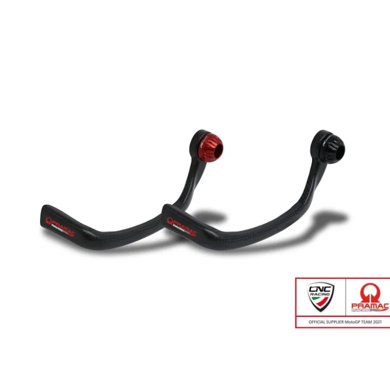Cnc Racing Pl250Krpr ClutchGuard Carbon Race Protezione Leva Frizione Carbonio Lucido Pramac Racing Limited Edition