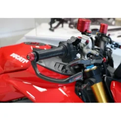 Cnc Racing Pl150Ybpr BrakeGuard Carbon Race Protezione Leva Freno Anteriore Carbonio Opaco Pramac Racing Limited Edition