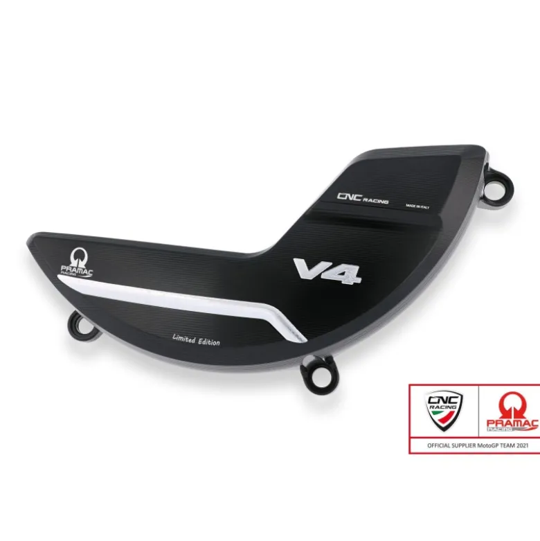 Cnc Racing Pr310Bpr Carter Protezione Frizione Ducati Panigale V4 Streetfighter V4 Pramac Racing Limited Edition