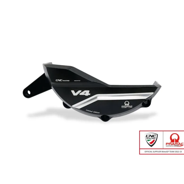 Cnc Racing Pr319Bpr Protezione Carter Alternatore Ducati Multistrada V4 Pramac Racing Limited Edition