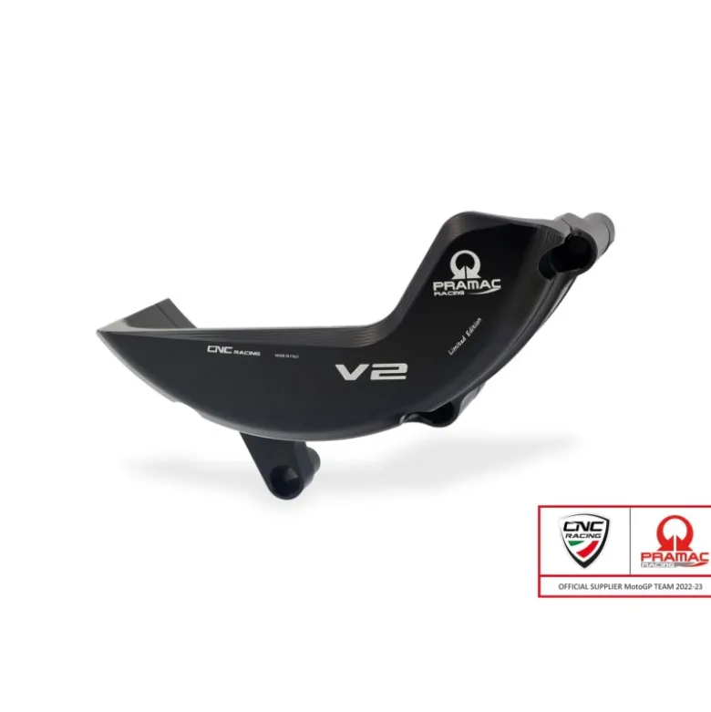 Cnc Racing Pr323Bpr Protezione Carter Alternatore Ducati Streetfighter V2 Pramac Racing Limited Edition