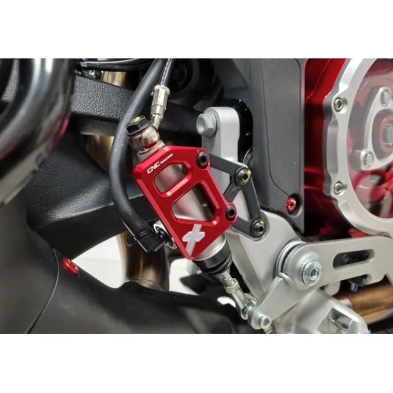 Cnc Racing Pr324R Protezione Pompa Freno Posteriore Ducati Desertx