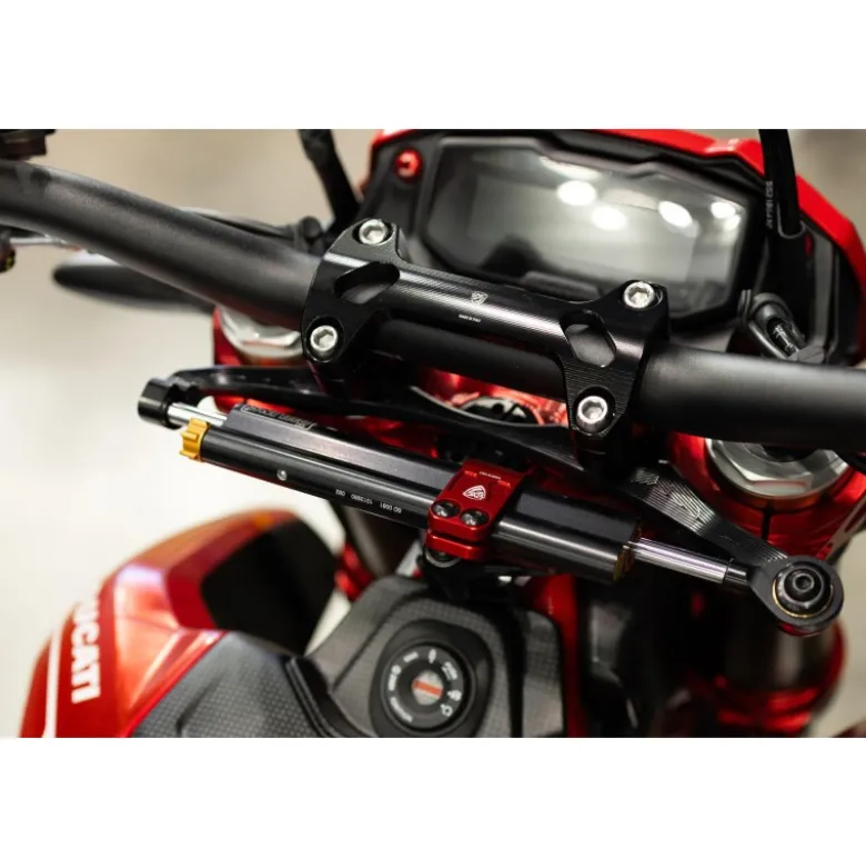 Cnc Racing RM264G Cavallotto superiore manubrio Ducati Hypermotard 698 Mono Oro