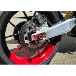 Cnc Racing TD016B Cursori Tendicatena Racing con tampone Ducati Nero