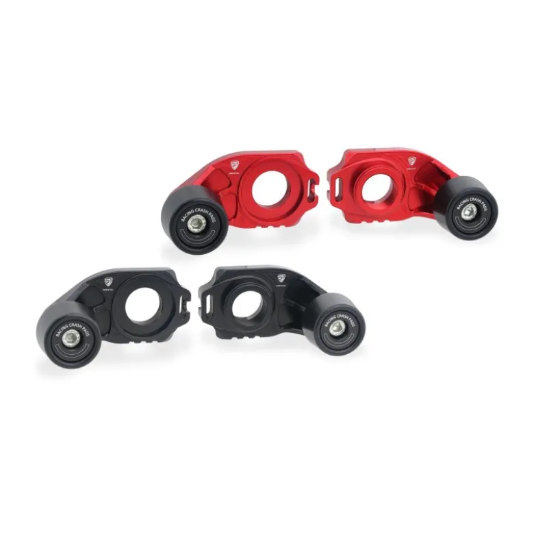 Cnc Racing TD016B Cursori Tendicatena Racing con tampone Ducati Nero