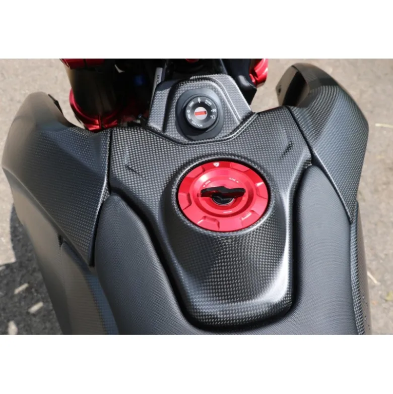 Cnc Racing TS102B Tappo serbatoio carburante Ducati Nero