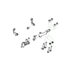 Cnc Racing Zab04B Gp Ducts Kit Montaggio
