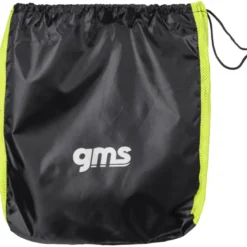 Completo Antipioggia Gms Nero con Inserti Giallo