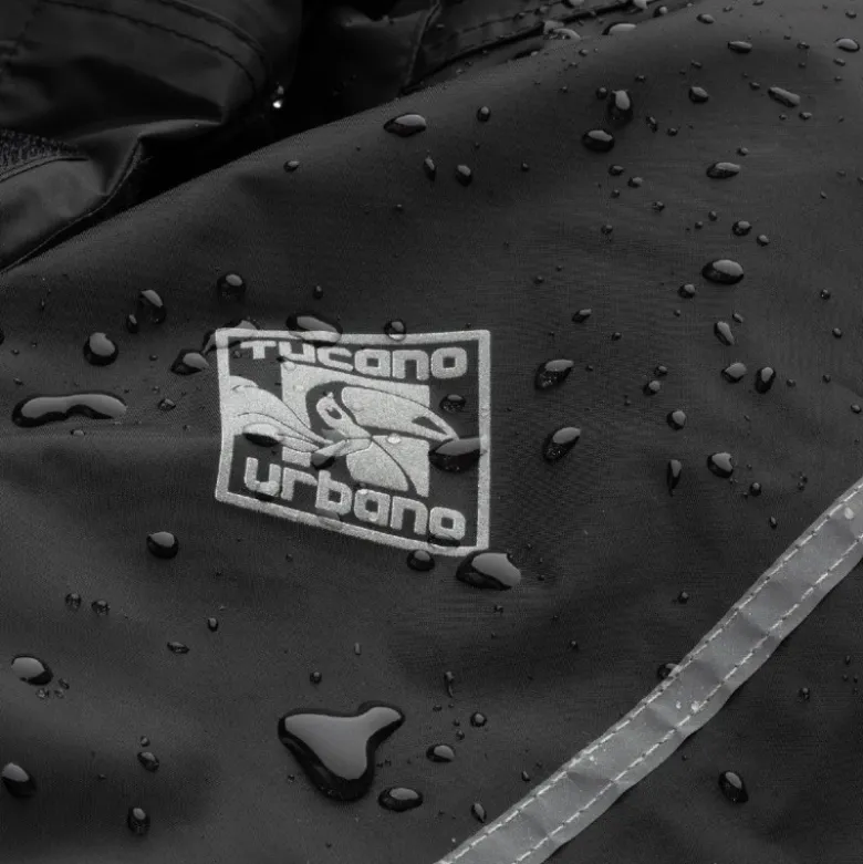 Completo Antipioggia Tucano Urbano Nano Rain Extra Set Hydroscud Unisex Nero