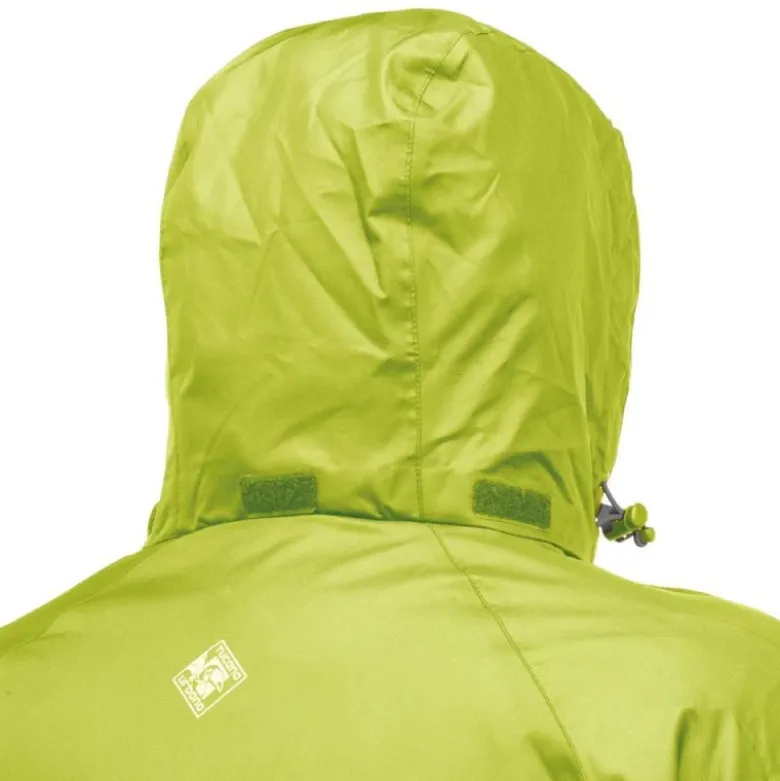 Completo antipioggia Tucano Urbano Set Diluvio Day Hydroscud Nero Giallo Fluo