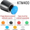 Contrappesi Manubrio In Metallo / Alluminio Serie 400  KTM436 Lightech