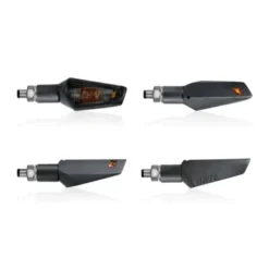 Coppia Di Frecce Moto Chaft Sword Nero Fumé IN430