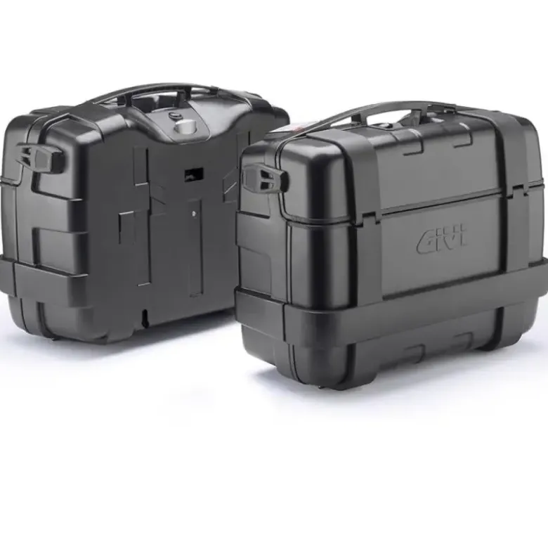Coppia Valigie Latereli Givi Trekker TRK33BBPACK2 33 Litri Nero